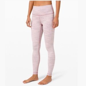 Lululemon Wunder Under High Rise Tight 28”